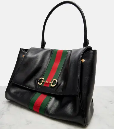 Gucci Paparazzo Medium leather tote bag | Thumbnail 4 Gucci Paparazzo Medium leather tote bag | Thumbnail 4