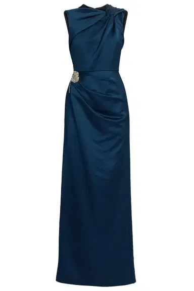 Erdem Embroidered Sleeveless Pencil Gown | Thumbnail 1 Erdem Embroidered Sleeveless Pencil Gown | Thumbnail 1