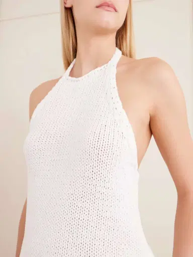 RÓHE Knitted Cotton Halterneck Top | Thumbnail 4 RÓHE Knitted Cotton Halterneck Top | Thumbnail 4