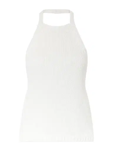 RÓHE Knitted Cotton Halterneck Top | Thumbnail 1 RÓHE Knitted Cotton Halterneck Top | Thumbnail 1