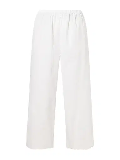 RÓHE Embroidered Cotton-poplin Wide-leg Pants | Thumbnail 1 RÓHE Embroidered Cotton-poplin Wide-leg Pants | Thumbnail 1