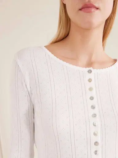 RÓHE Pointelle-knit Cotton-jersey Cardigan | Thumbnail 5 RÓHE Pointelle-knit Cotton-jersey Cardigan | Thumbnail 5