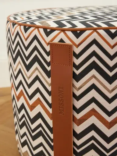 Missoni Home Belfast Striped Terry Pouf | Thumbnail 3 Missoni Home Belfast Striped Terry Pouf | Thumbnail 3