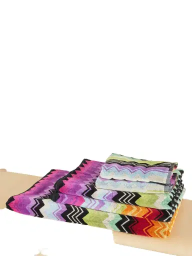 Missoni Home Giacomo Set Of Five Striped Jacquard-knit Cotton-terry Towels | Thumbnail 1 Missoni Home Giacomo Set Of Five Striped Jacquard-knit Cotton-terry Towels | Thumbnail 1