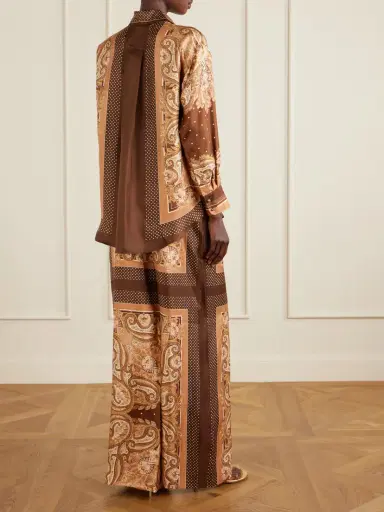 Zimmermann Luna Printed Silk-twill Shirt | Thumbnail 4 Zimmermann Luna Printed Silk-twill Shirt | Thumbnail 4