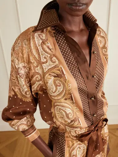 Zimmermann Luna Printed Silk-twill Shirt | Thumbnail 5 Zimmermann Luna Printed Silk-twill Shirt | Thumbnail 5