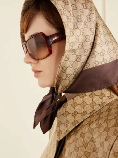 Gucci Eyewear Square-frame Tortoiseshell Acetate Sunglasses | Thumbnail 5 Gucci Eyewear Square-frame Tortoiseshell Acetate Sunglasses | Thumbnail 5