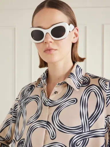 Loewe + Paula's Ibiza Rounded-frame Acetate Sunglasses | Thumbnail 4 Loewe + Paula's Ibiza Rounded-frame Acetate Sunglasses | Thumbnail 4