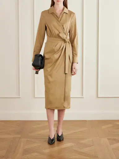 Max Mara Mxbeta Cotton-blend Poplin Midi Shirt Dress | Thumbnail 2 Max Mara Mxbeta Cotton-blend Poplin Midi Shirt Dress | Thumbnail 2