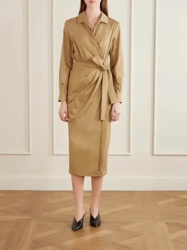 Max Mara Mxbeta Cotton-blend Poplin Midi Shirt Dress | Thumbnail 3 Max Mara Mxbeta Cotton-blend Poplin Midi Shirt Dress | Thumbnail 3