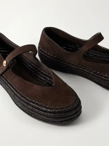 Loewe + Paula's Ibiza Rio Suede Mary Jane Espadrilles | Thumbnail 5 Loewe + Paula's Ibiza Rio Suede Mary Jane Espadrilles | Thumbnail 5