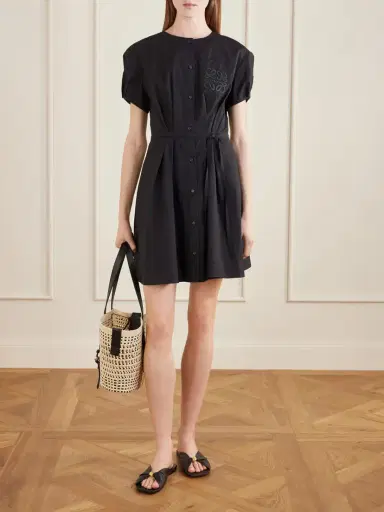 Loewe + Paula's Ibiza Braid Medium Leather-trimmed Raffia Tote | Thumbnail 2 Loewe + Paula's Ibiza Braid Medium Leather-trimmed Raffia Tote | Thumbnail 2