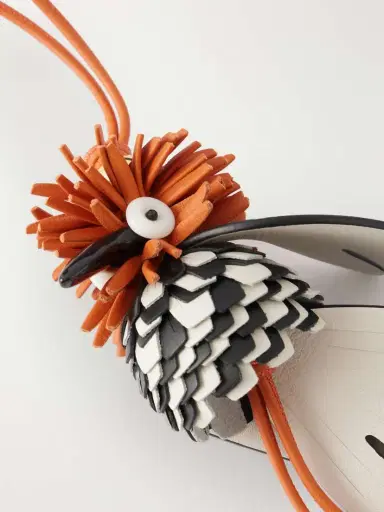 Loewe + Paula Ibiza Hoopoe Bird Leather Charm | Thumbnail 3 Loewe + Paula Ibiza Hoopoe Bird Leather Charm | Thumbnail 3