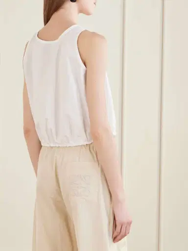 Loewe + Paula's Ibiza Anagram Appliquéd Cotton-popeline Top | Thumbnail 3 Loewe + Paula's Ibiza Anagram Appliquéd Cotton-popeline Top | Thumbnail 3