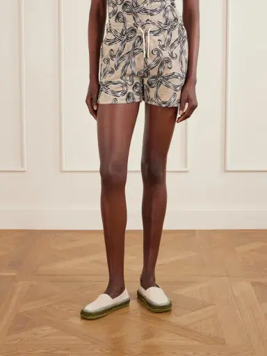 Loewe +paula’s Ibiza Printed Cotton-blend Terry Shorts | Thumbnail 3 Loewe +paula’s Ibiza Printed Cotton-blend Terry Shorts | Thumbnail 3