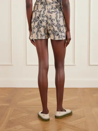 Loewe +paula’s Ibiza Printed Cotton-blend Terry Shorts | Thumbnail 4 Loewe +paula’s Ibiza Printed Cotton-blend Terry Shorts | Thumbnail 4