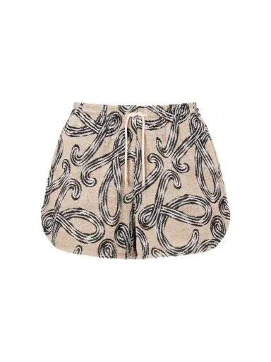 Loewe +paula’s Ibiza Printed Cotton-blend Terry Shorts | Thumbnail 1 Loewe +paula’s Ibiza Printed Cotton-blend Terry Shorts | Thumbnail 1