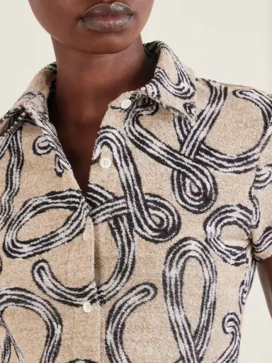 Loewe +paula’s Ibiza Printed Cotton-blend Terry Shirt | Thumbnail 4 Loewe +paula’s Ibiza Printed Cotton-blend Terry Shirt | Thumbnail 4