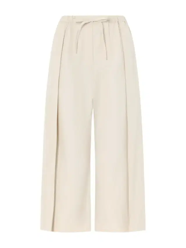 + Paula’s Ibiza Pleated Cropped Cotton Wide-leg Pants + Paula’s Ibiza Pleated Cropped Cotton Wide-leg Pants
