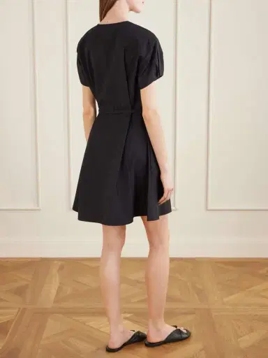 Loewe + Paula’s Ibiza Anagram Embroidered Belted Cotton-blend Midi Dress | Thumbnail 4 Loewe + Paula’s Ibiza Anagram Embroidered Belted Cotton-blend Midi Dress | Thumbnail 4