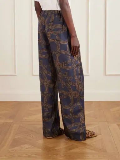 Loewe + Paula’s Ibiza Printed Mid-rise Straight-leg Silk Pants | Thumbnail 4 Loewe + Paula’s Ibiza Printed Mid-rise Straight-leg Silk Pants | Thumbnail 4