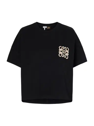 Loewe + Paula’s Ibiza Anagram Embroidered Cotton-jersey T-shirt | Thumbnail 1 Loewe + Paula’s Ibiza Anagram Embroidered Cotton-jersey T-shirt | Thumbnail 1