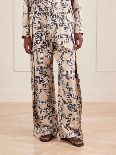 Loewe + Paula’s Ibiza Printed Mid-rise Straight-leg Silk Pants | Thumbnail 3 Loewe + Paula’s Ibiza Printed Mid-rise Straight-leg Silk Pants | Thumbnail 3