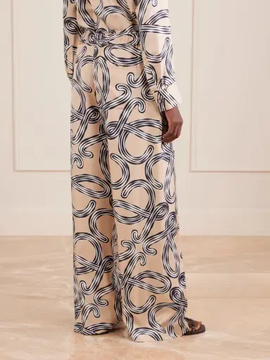 Loewe + Paula’s Ibiza Printed Mid-rise Straight-leg Silk Pants | Thumbnail 4 Loewe + Paula’s Ibiza Printed Mid-rise Straight-leg Silk Pants | Thumbnail 4