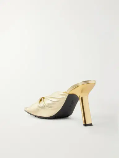 Loewe + Paula's Ibiza Metallic Leather Sandals | Thumbnail 3 Loewe + Paula's Ibiza Metallic Leather Sandals | Thumbnail 3