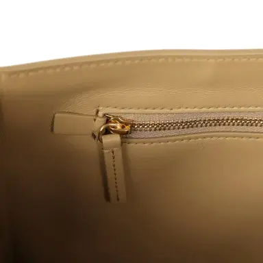 Chanel Chanel Maxi "Souplissimo" Large Flap Bag Dark Beige Suede Gold Hardware | Thumbnail 10 Chanel Chanel Maxi "Souplissimo" Large Flap Bag Dark Beige Suede Gold Hardware | Thumbnail 10