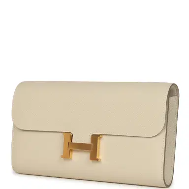 HERMÈS Hermes Constance Wallet To Go Craie Epsom Gold Hardware | Thumbnail 6 HERMÈS Hermes Constance Wallet To Go Craie Epsom Gold Hardware | Thumbnail 6