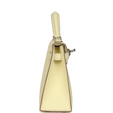 HERMÈS Hermes Kelly Sellier 20 Jaune Milton Epsom Palladium Hardware | Thumbnail 3 HERMÈS Hermes Kelly Sellier 20 Jaune Milton Epsom Palladium Hardware | Thumbnail 3