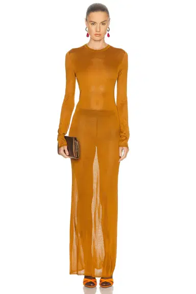 Saint Laurent Maxi Dress | Thumbnail 1 Saint Laurent Maxi Dress | Thumbnail 1