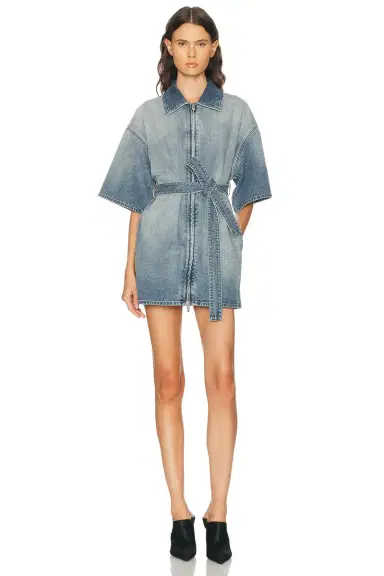 ALAÏA Belted Dress | Thumbnail 1 ALAÏA Belted Dress | Thumbnail 1