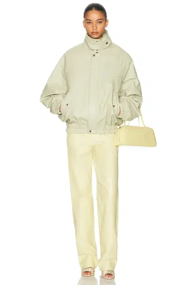 Helsa The Oversized Leather Bomber | Thumbnail 5 Helsa The Oversized Leather Bomber | Thumbnail 5