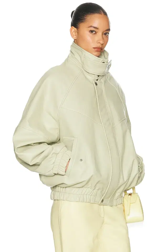 The Oversized Leather Bomber The Oversized Leather Bomber