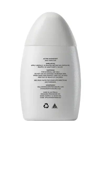 Standard Procedure Silk Mineral SPF 50 Sunscreen | Thumbnail 5 Standard Procedure Silk Mineral SPF 50 Sunscreen | Thumbnail 5