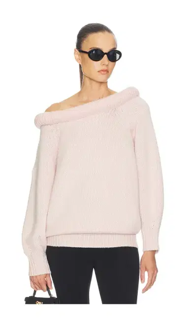 Helsa Cressidia Off Shoulder Sweater | Thumbnail 6 Helsa Cressidia Off Shoulder Sweater | Thumbnail 6