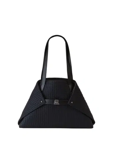 Akris Ai Small Fabric Shoulder Tote Bag | Thumbnail 1 Akris Ai Small Fabric Shoulder Tote Bag | Thumbnail 1