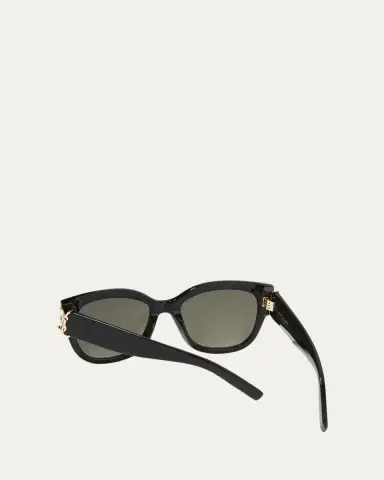 Saint Laurent YSL Oversized Acetate Cat-Eye Sunglasses | Thumbnail 3 Saint Laurent YSL Oversized Acetate Cat-Eye Sunglasses | Thumbnail 3