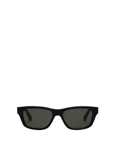Celine Logo Monochrome Rectangle Acetate Sunglasses | Thumbnail 1 Celine Logo Monochrome Rectangle Acetate Sunglasses | Thumbnail 1