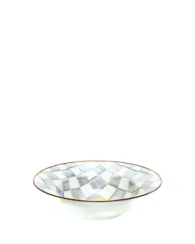 MacKenzie-Childs Sterling Check Serving Bowl | Thumbnail 1 MacKenzie-Childs Sterling Check Serving Bowl | Thumbnail 1