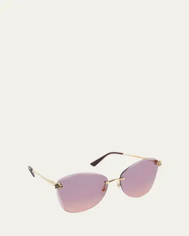 Cartier Panther Metal Butterfly Sunglasses | Thumbnail 8 Cartier Panther Metal Butterfly Sunglasses | Thumbnail 8