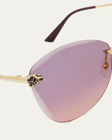 Cartier Panther Metal Butterfly Sunglasses | Thumbnail 9 Cartier Panther Metal Butterfly Sunglasses | Thumbnail 9