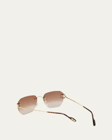 Cartier Rimless Square Metal Sunglasses | Thumbnail 3 Cartier Rimless Square Metal Sunglasses | Thumbnail 3