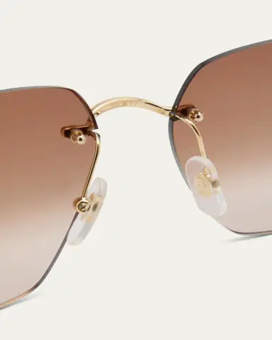 Cartier Rimless Square Metal Sunglasses | Thumbnail 5 Cartier Rimless Square Metal Sunglasses | Thumbnail 5