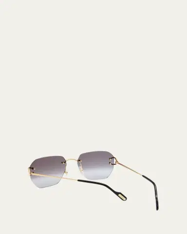 Cartier Rimless Square Metal Sunglasses | Thumbnail 7 Cartier Rimless Square Metal Sunglasses | Thumbnail 7