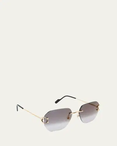 Cartier Rimless Square Metal Sunglasses | Thumbnail 8 Cartier Rimless Square Metal Sunglasses | Thumbnail 8