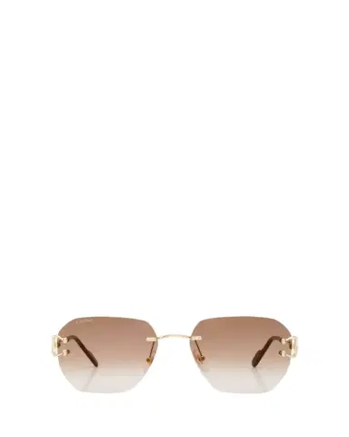 Cartier Rimless Square Metal Sunglasses | Thumbnail 1 Cartier Rimless Square Metal Sunglasses | Thumbnail 1