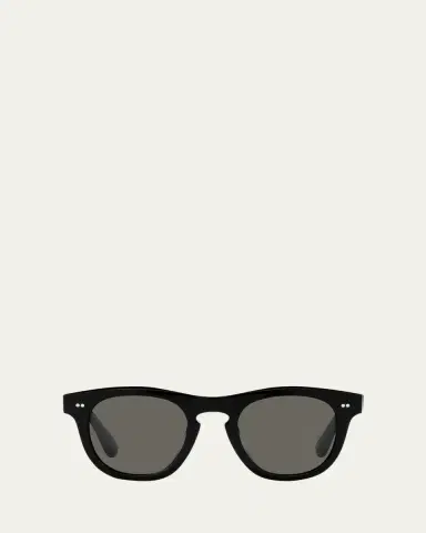 Oliver Peoples Rorke Round Acetate & Crystal Sunglasses | Thumbnail 3 Oliver Peoples Rorke Round Acetate & Crystal Sunglasses | Thumbnail 3